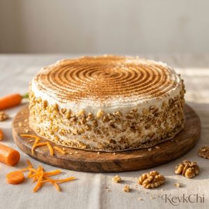 کیک هویج گردو