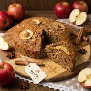 کیک سیب گردو دارچین
