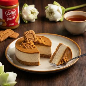 چیز کیک لوتوس