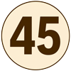 45 عدد